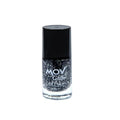 Mov Glitter Nail Polish - Sparkly Nail Finish, Customizable Glitter Intensity, Nail Art Supplies