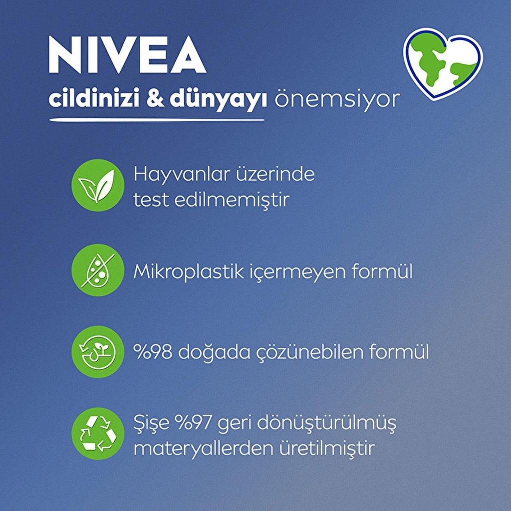 Nivea Micellar Makeup Remover with Serum - Gentle, Effective Makeup Removal for Sensitive Skin - 13.53 fl oz