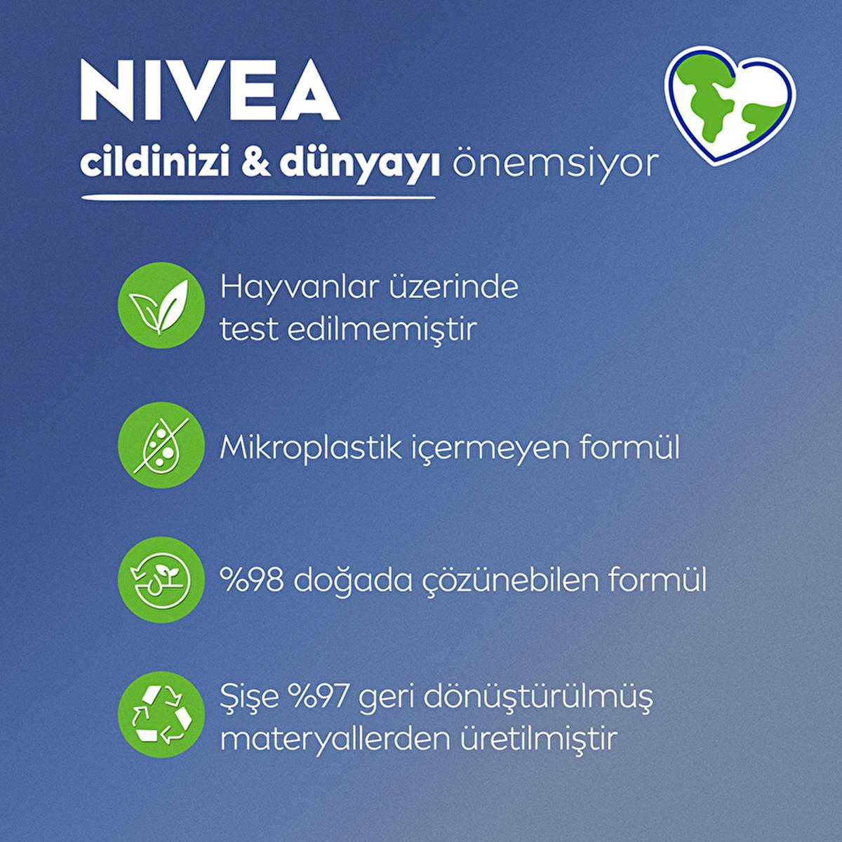 Nivea Micellar Makeup Remover with Serum - Gentle, Effective Makeup Removal for Sensitive Skin - 13.53 fl oz