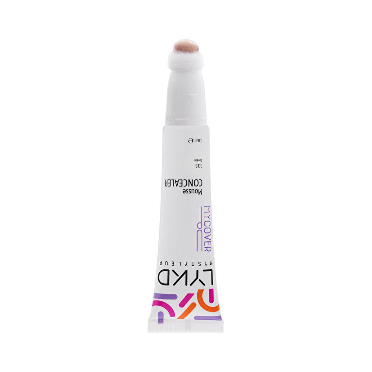 LYKD MyCover Mousse Concealer - High Coverage, Long-Lasting, Lightweight Concealer for Flawless Complexion
