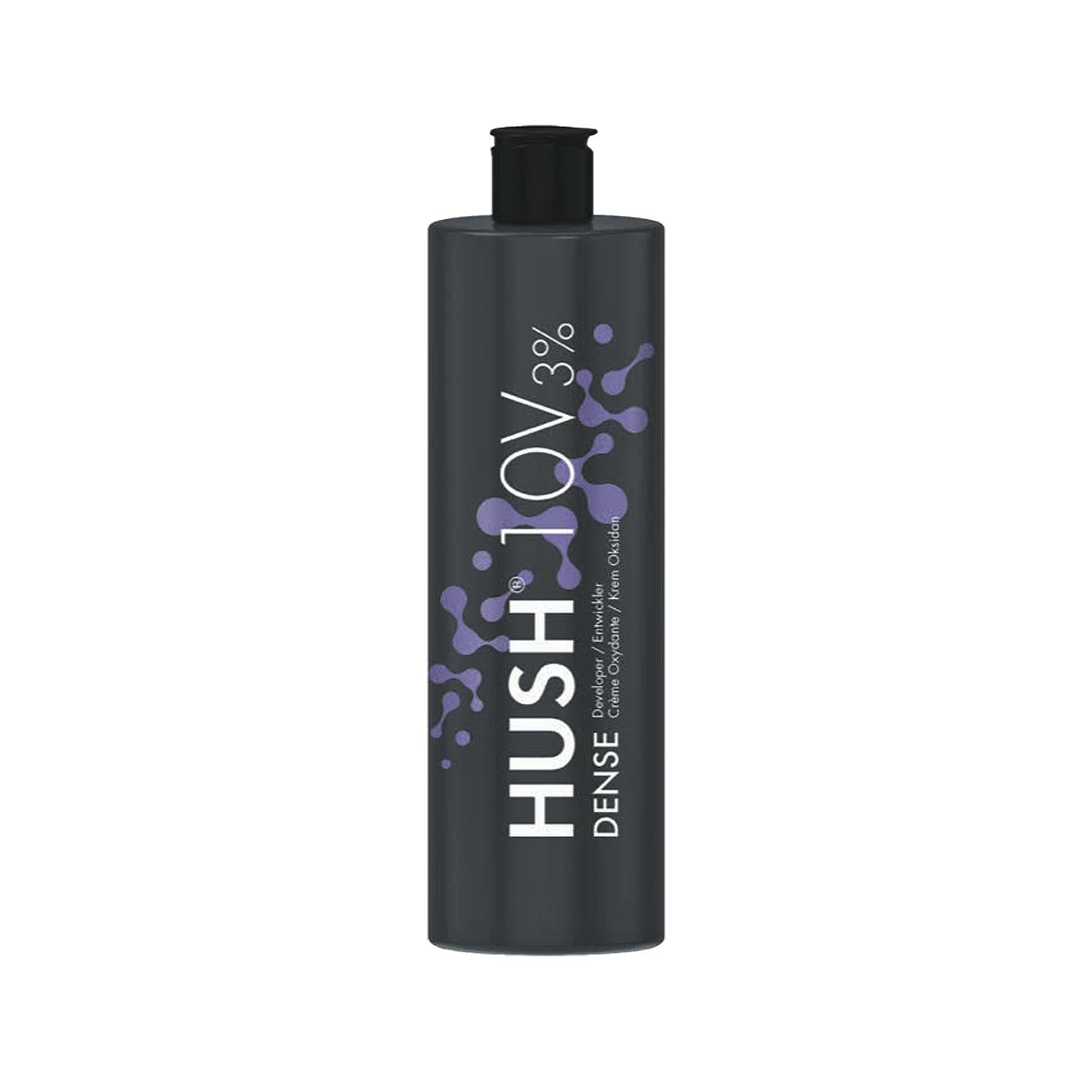 Hush Cream Oxidant 3% 10 Vol. 1000 ml - Professional Hair Bleach Developer for Salon & Home Use