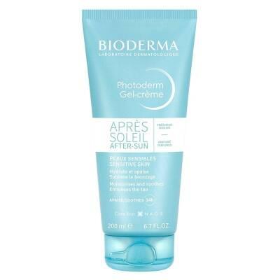 Bioderma After Sun Care Cream - Soothes & Moisturizes Skin, Hypoallergenic & Dermatologically Tested, 6.76 fl oz
