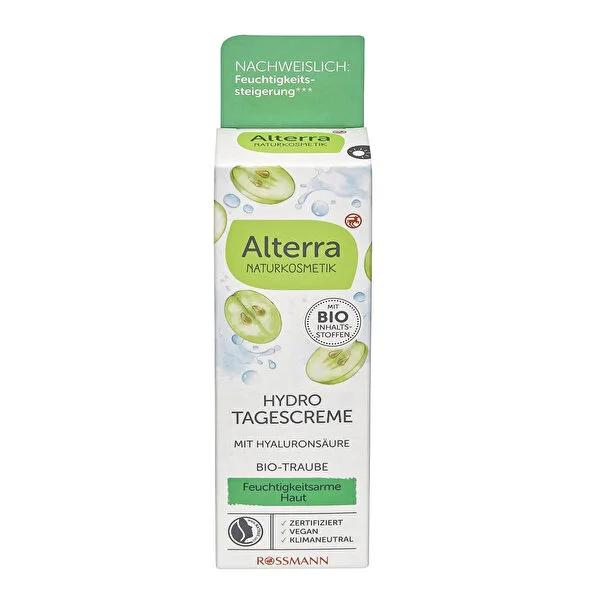 Alterra Day Cream - Moisturizing Anti-Aging Cream with Hyaluronic Acid & Organic White Tea Extract, Vegan Skincare, 1.69 fl oz