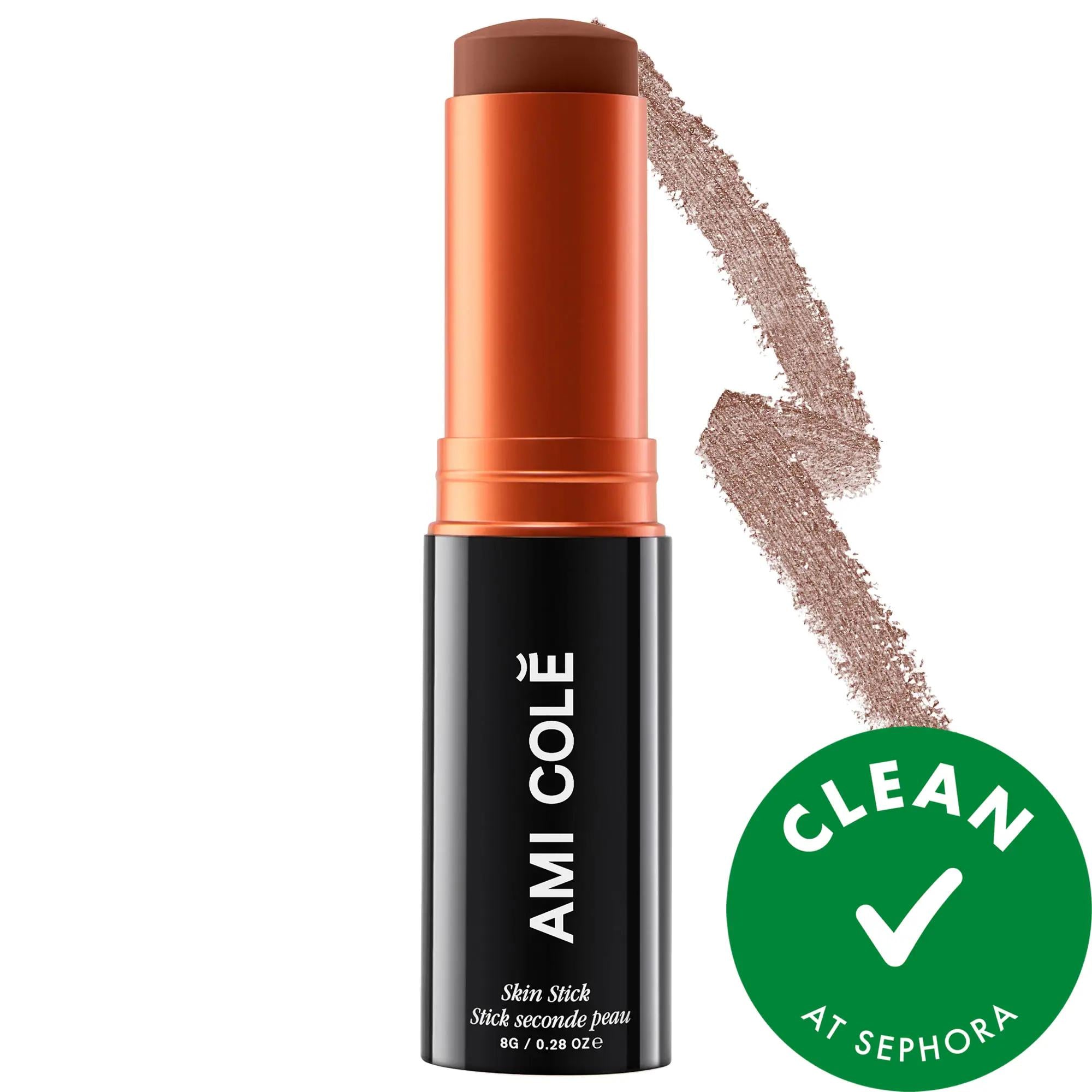 Glossier Skin-Enhancing Lightweight & Blurring Foundation Stick - Natural Finish, Buildable Coverage, Clean Beauty