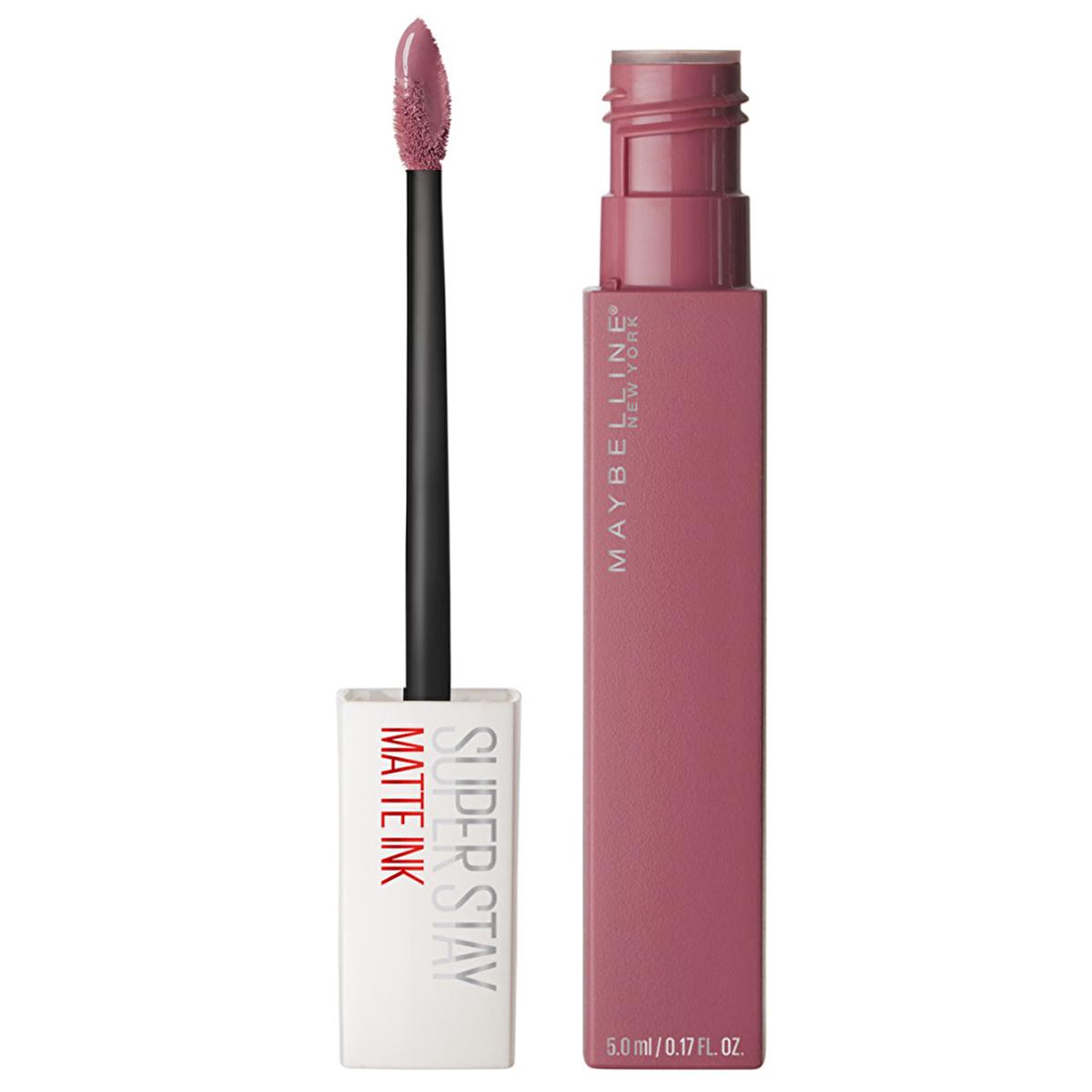 Maybelline New York Super Stay Matte Ink Liquid Matte Lipstick - Long Lasting, Smudge Proof, 16 Hours Wear - Lover