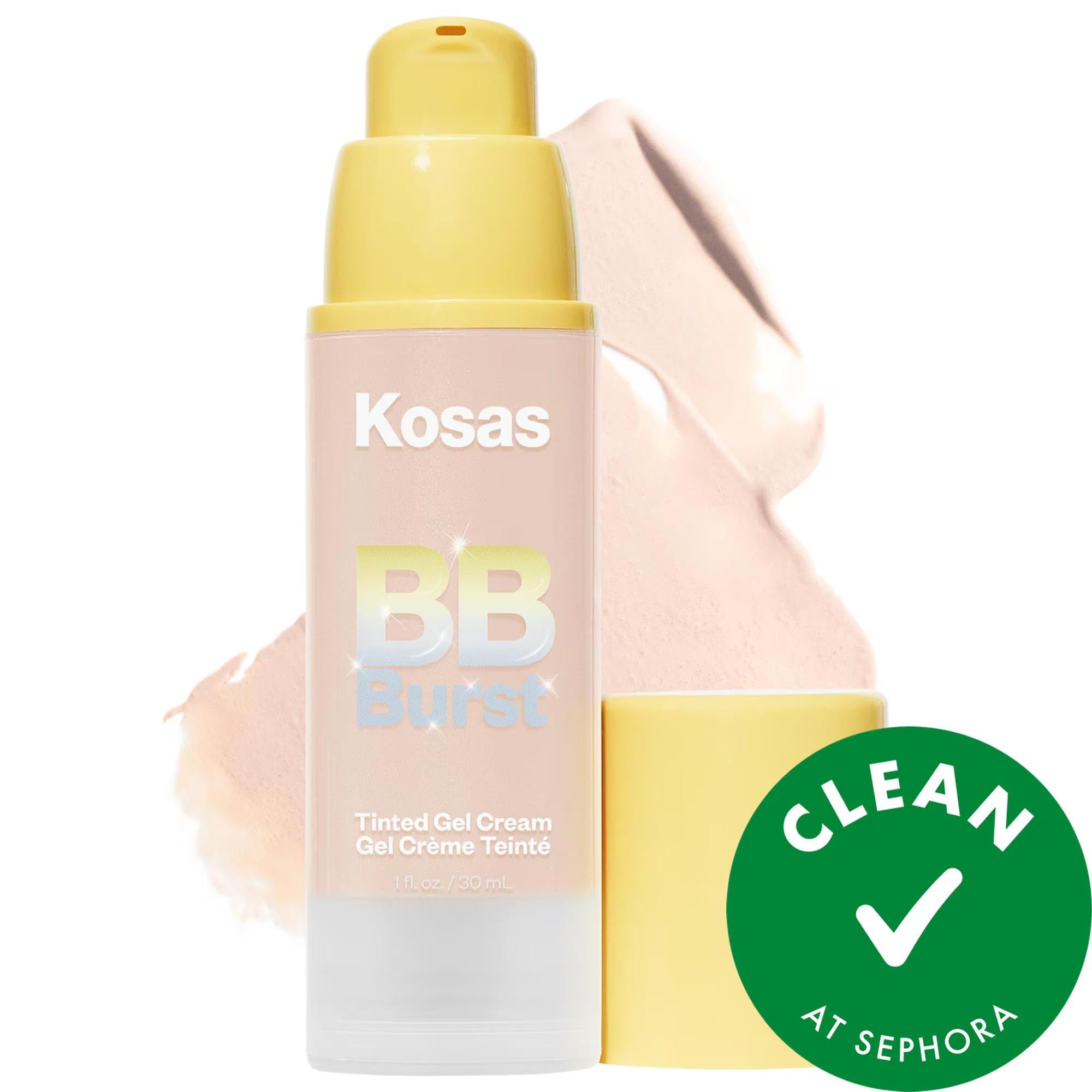Dr. BB Laboratories Burst Tinted Moisturizer Gel Cream with Copper Peptides - Hydrating, Natural Makeup for Sensitive Skin