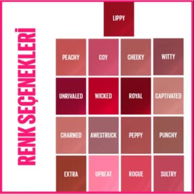 Maybelline Super Stay Vinyl Ink Long-Lasting Glossy Liquid Lipstick - 155 Upbeat