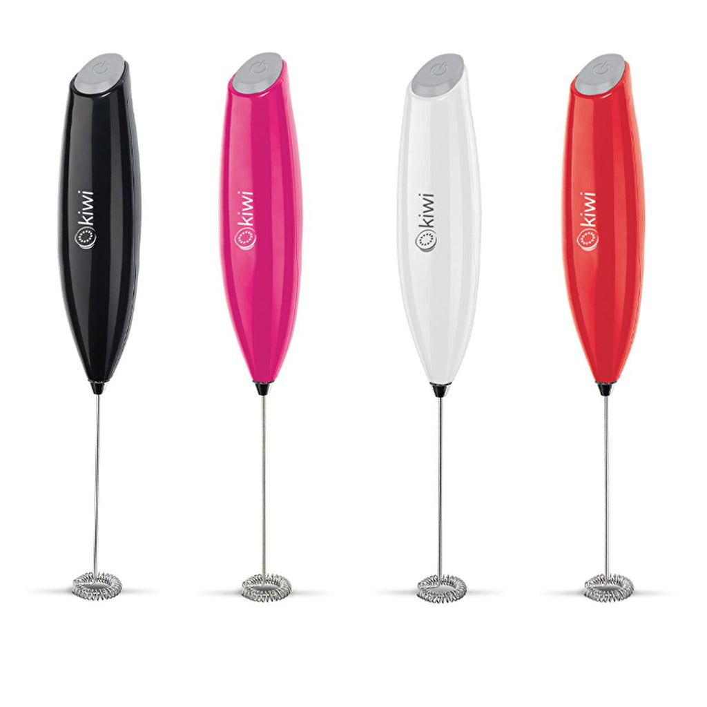 Kiwi Milk Frother for Coffee, Latte & Cappuccino - Portable Handheld Battery Operated Frother