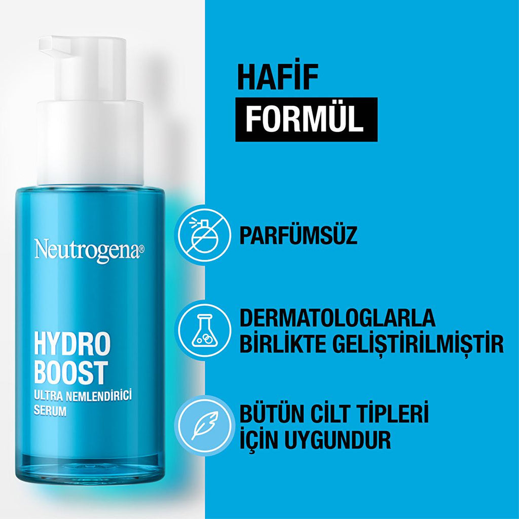 Neutrogena Hydro Boost Serum Capsules: Intense Hydration & Revitalization for Dry Skin - Facial Hydration Boost