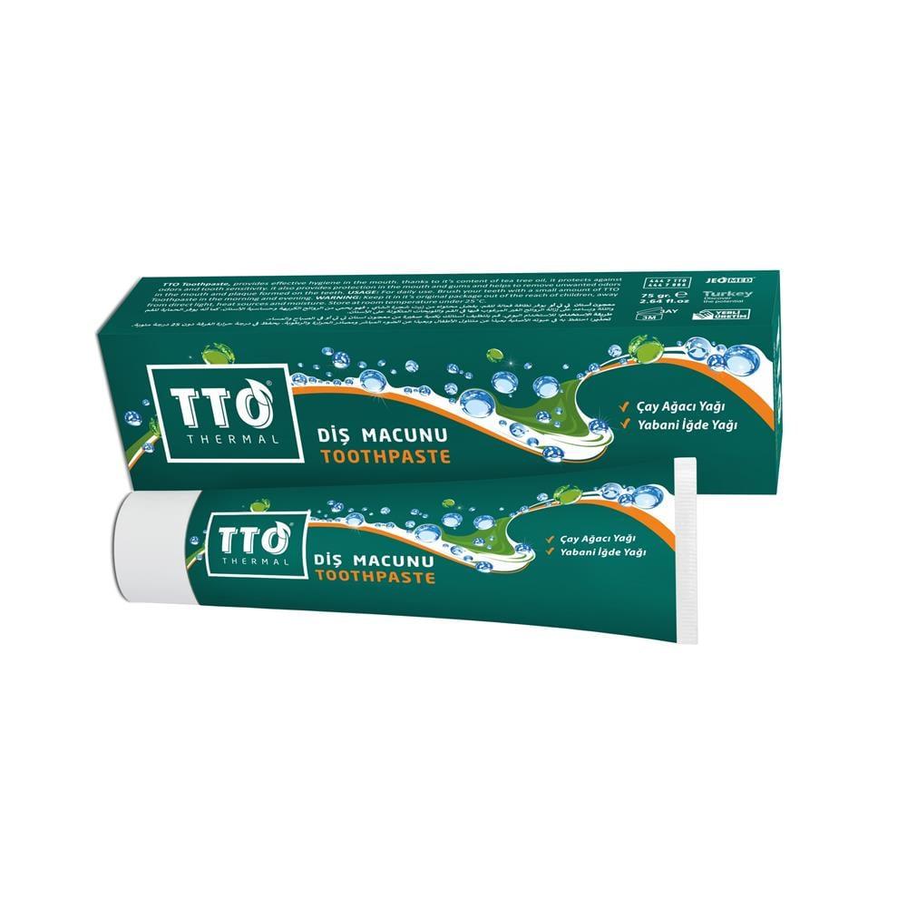 TTO Natural Tea Tree Oil Toothpaste for Sensitive Teeth - 75g