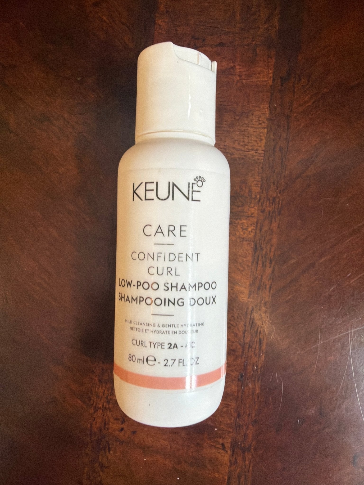 Keune Care Confident Curl Low-Poo Shampoo Curly Hair 2.7 fl oz / 80 ml