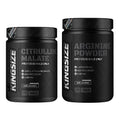 Kingsize Nutrition Citrulline Malate Powder 500 Gr + Arginine Powder 765 Gr Combination