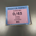 Wella Koleston Perfect 0/43 Hair Color Tube