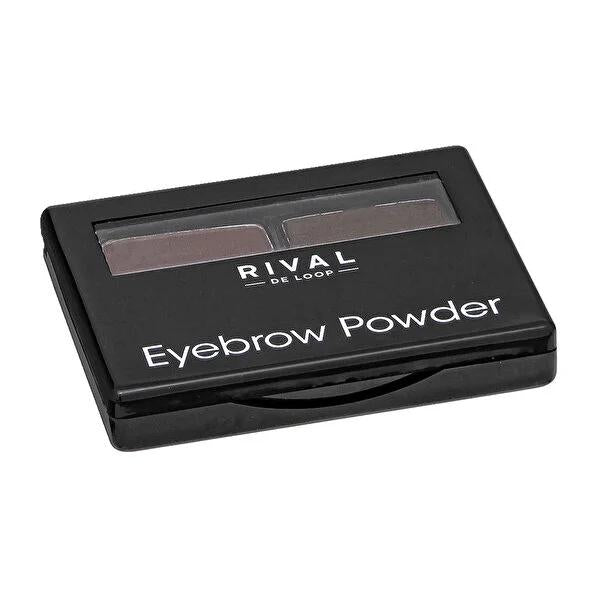 Rival de Loop Eyebrow Powder with Brush & Tweezers for Precise Shaping - Eyebrow Makeup Essentials