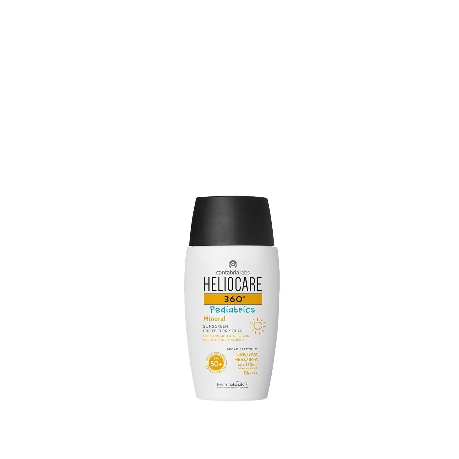 Heliocare 360 Pediatrics SPF 50+ Children's Sunscreen - Protects Sensitive Skin, Pediatrician-Recommended