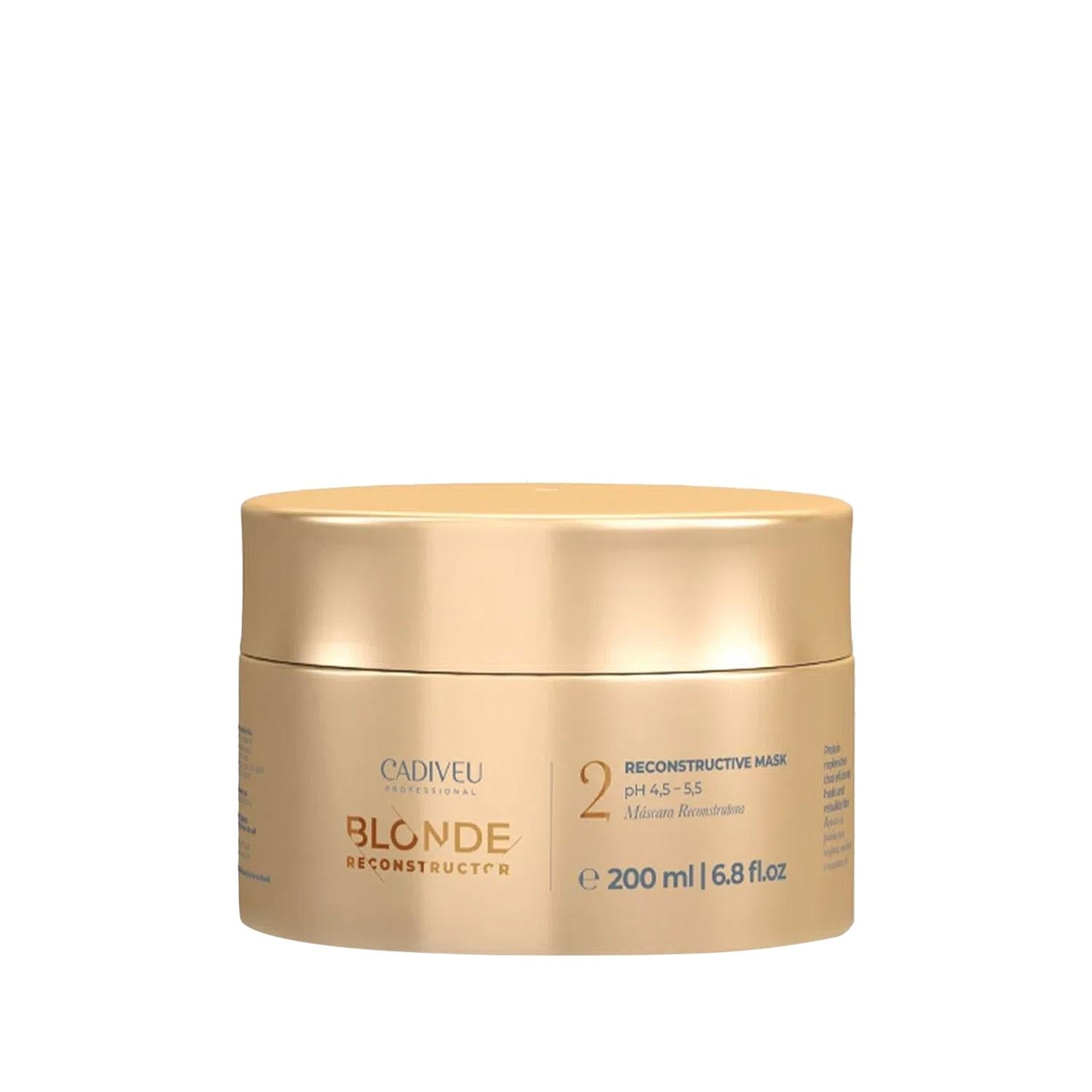 Cadiveu Cadiveu Blonde Reconstructor Hair Mask - Nourishing Treatment for Blonde Hair, 200ml