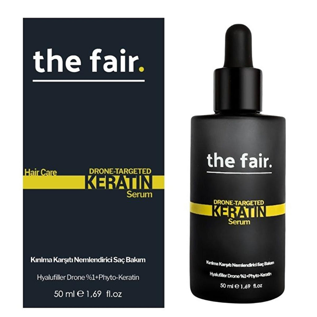 the fair. Drone-Targeted Hair Keratin Serum for Nourished & Strengthened Hair - 50 ml
