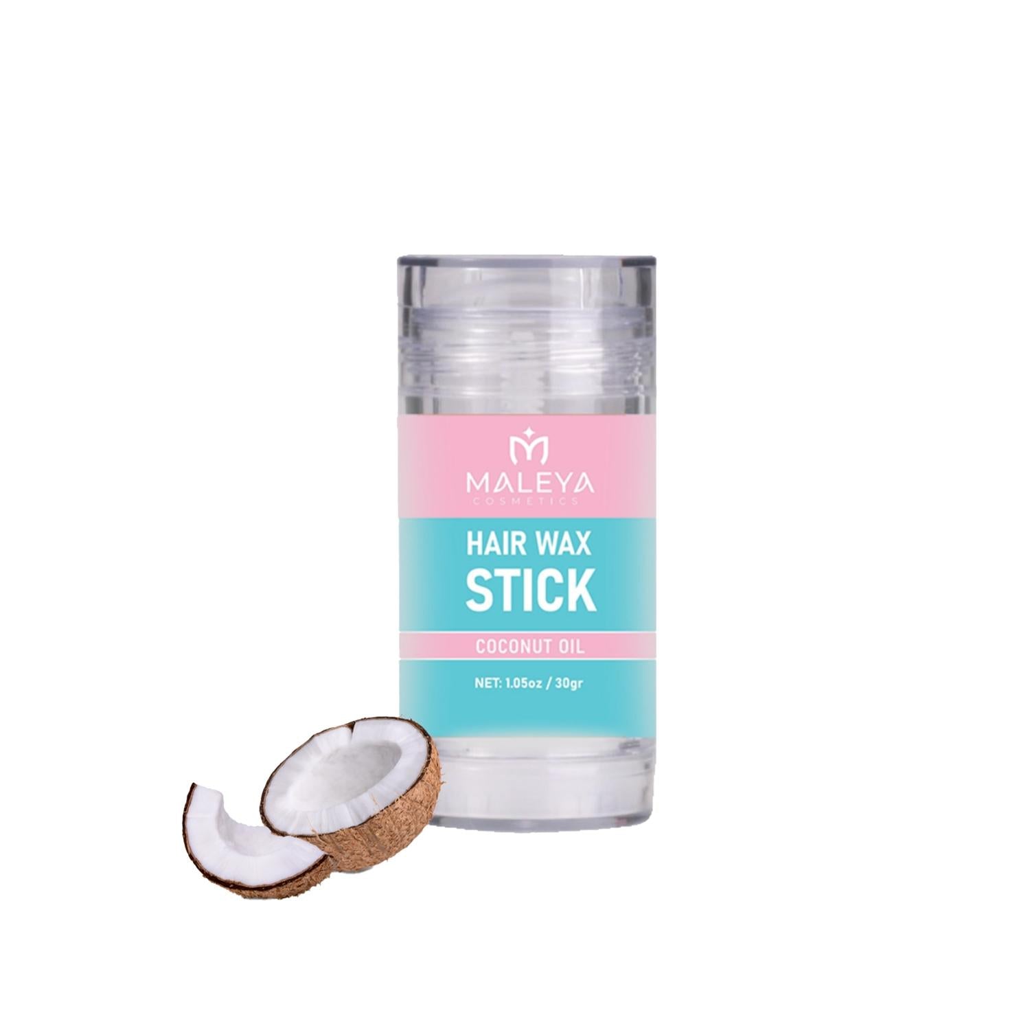 Maleya Hair Wax Stick: Portable Sa� _ekillendirici for Effortless Styling, Texturizing & Shaping - Travel Size 30g