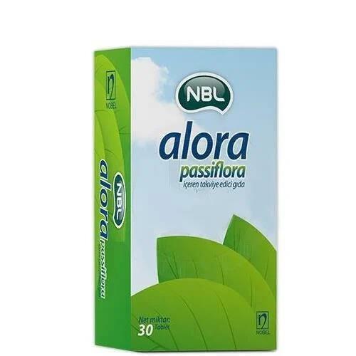 Alora Ultra Passiflora 30 Tablets - Natural Relaxation Aid & Sleep Support Supplement for Adults