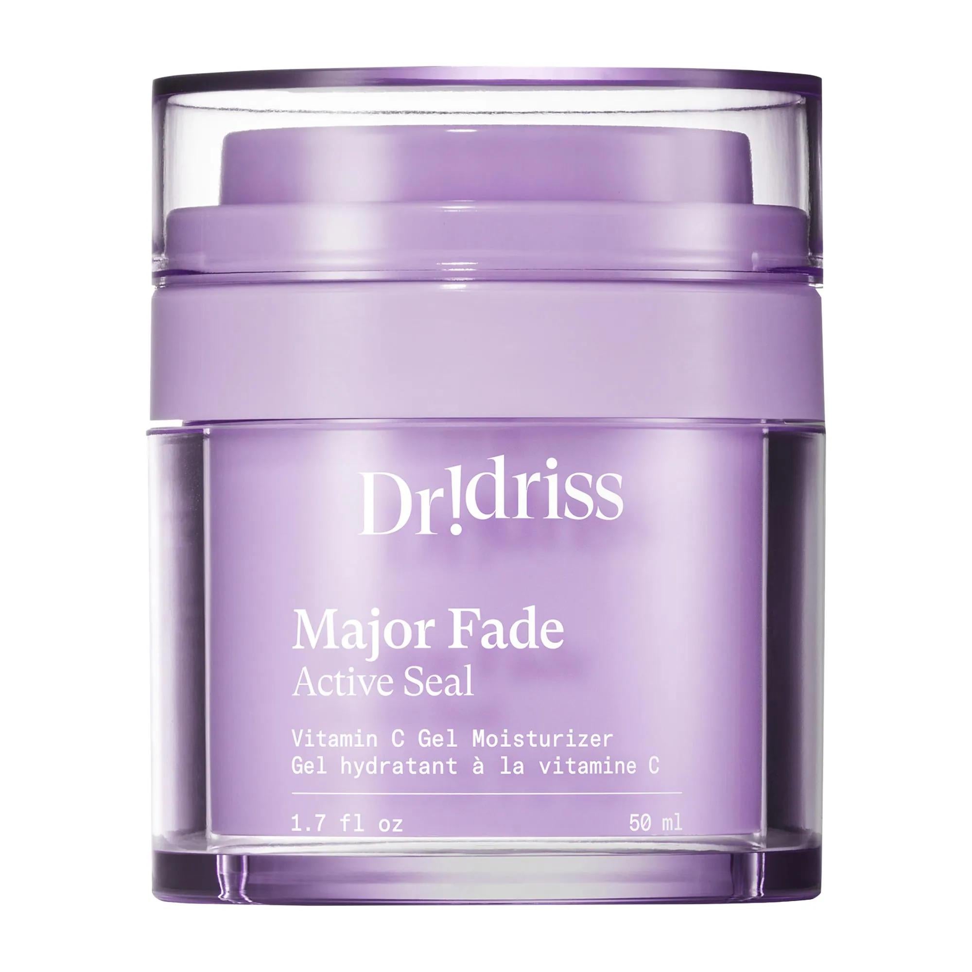 Major Fade Active Seal - Vitamin C Gel Moisturizer for Dark Spot Correction & Brightening - Cruelty-Free & Gluten-Free Skincare