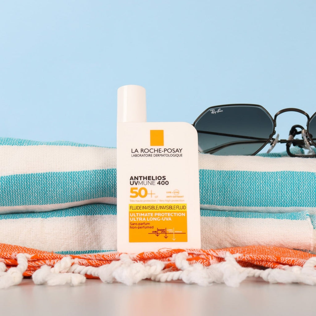 La Roche-Posay Anthelios UVMUNE 400 SPF50+ Facial Sunscreen: Ultimate Protection Against Sun Damage, Anti-Aging for Sensitive Skin, 50ml