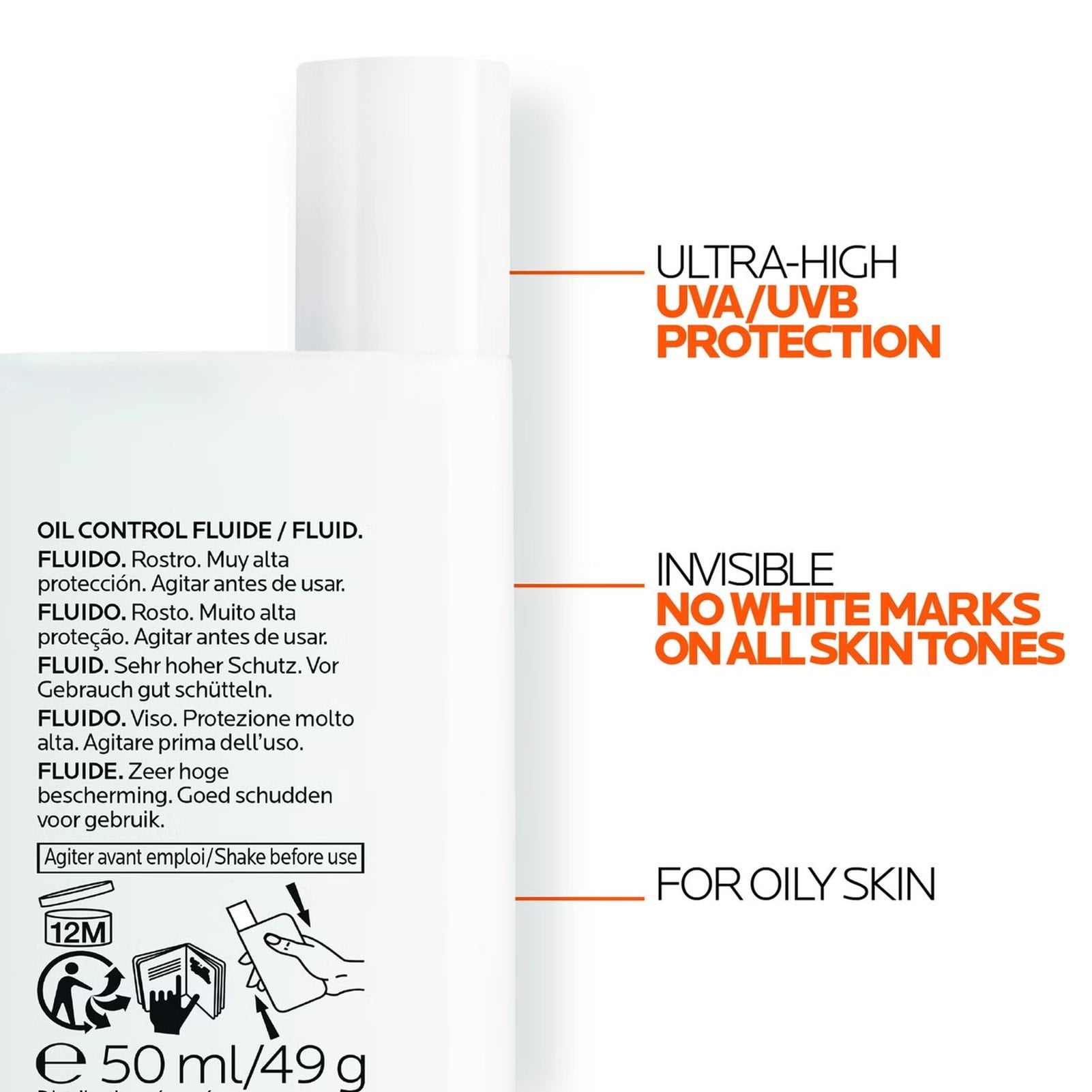 La Roche Posay Anthelios Uvmune 400 Oil Control SPF 50+ Cream 50 ml