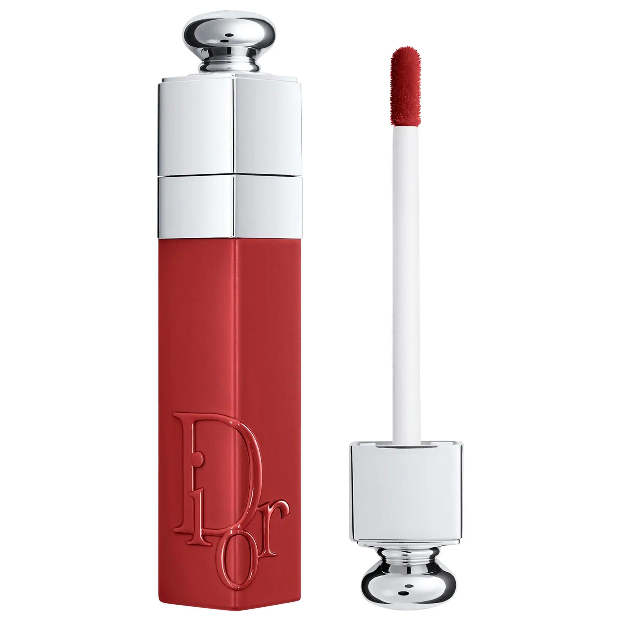 Dior Addict Lip Tint: 24H Hydration & Transfer-Proof Semi-Matte Color - Natural Cherry Oil Lip Stain for Long-Lasting Wear