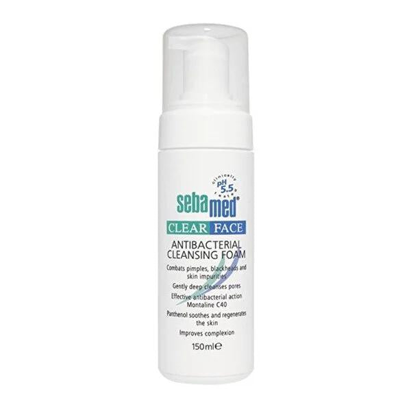 Sebamed Clear Face Cleansing Foam: pH 5.5 Acne-Prone Skin Cleanser, Deep Pore Cleansing, Blackhead Prevention - Gentle & Effective