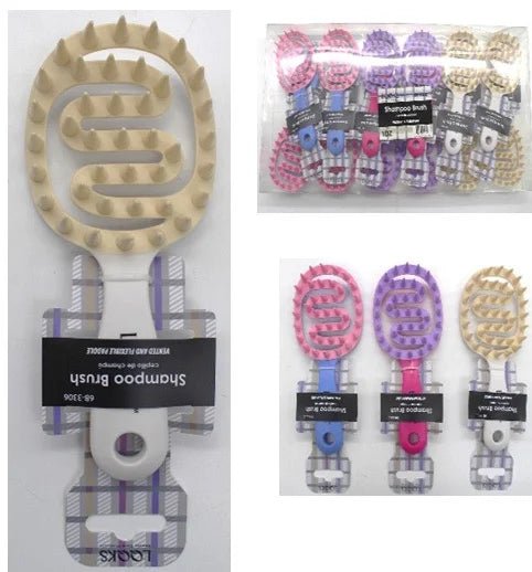 Looks Vented Flexible Shampoo Brush