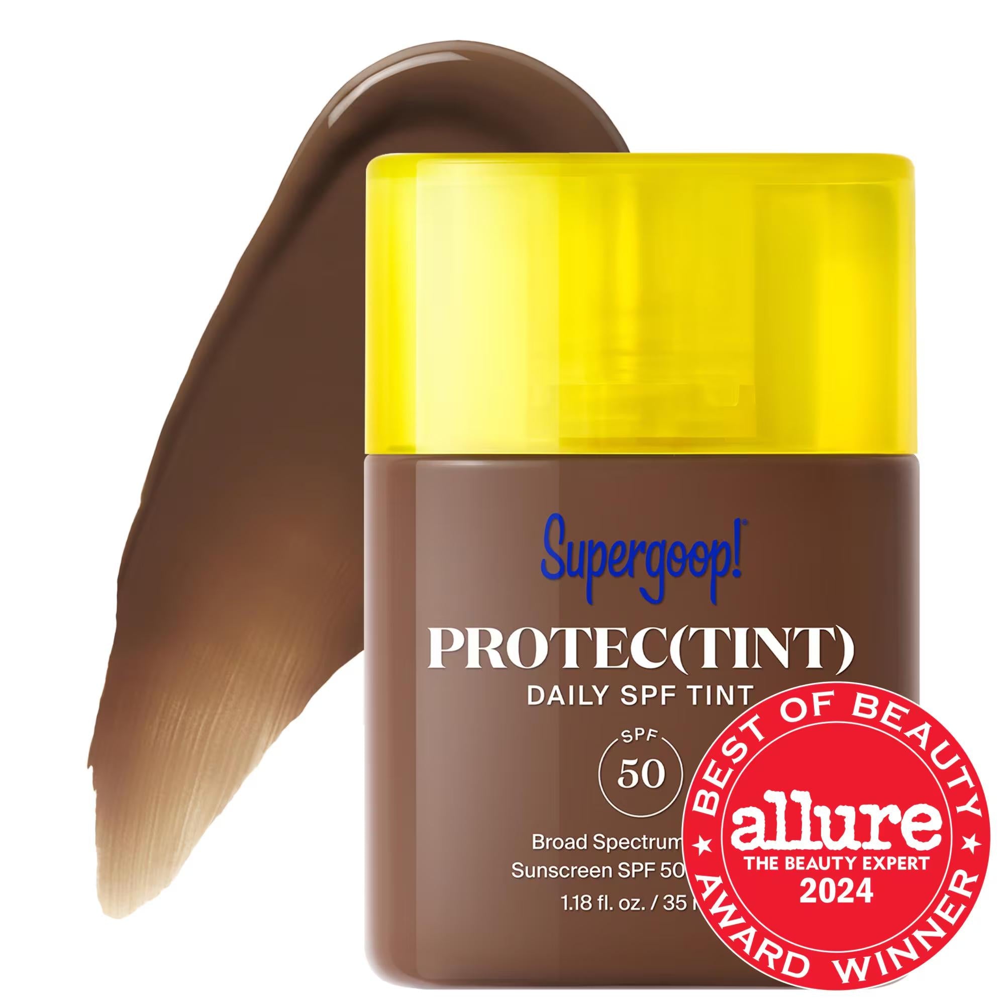 Protec(tint) Daily SPF 50 Tinted Sunscreen - Lightweight, Buildable Coverage, Cruelty-Free Cosmetics
