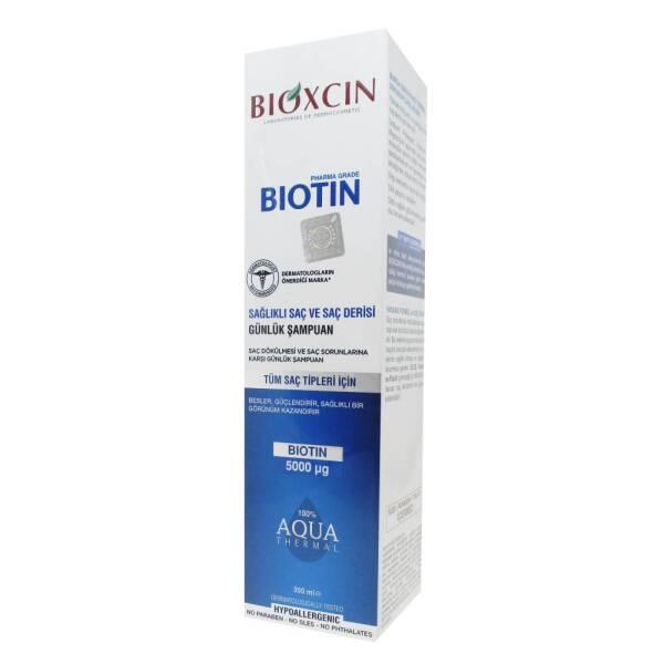 Bioxcin Biotin Shampoo for Hair Loss - 300ml Daily Hair Care for Thicker Fuller Hair