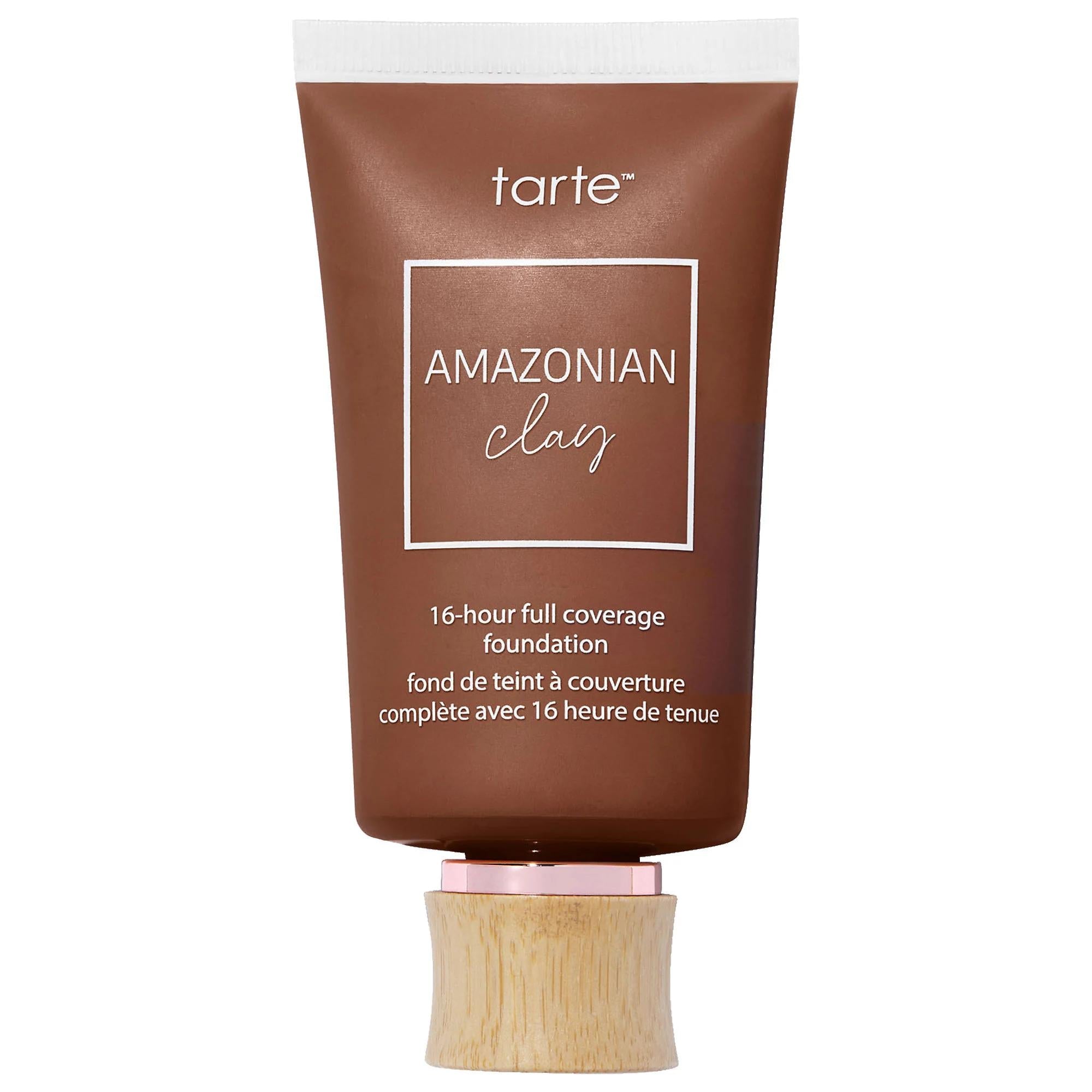 Hourglass Amazonian Clay 16-Hour Full Coverage Matte Foundation - Long-Lasting, Vegan, Gluten-Free
