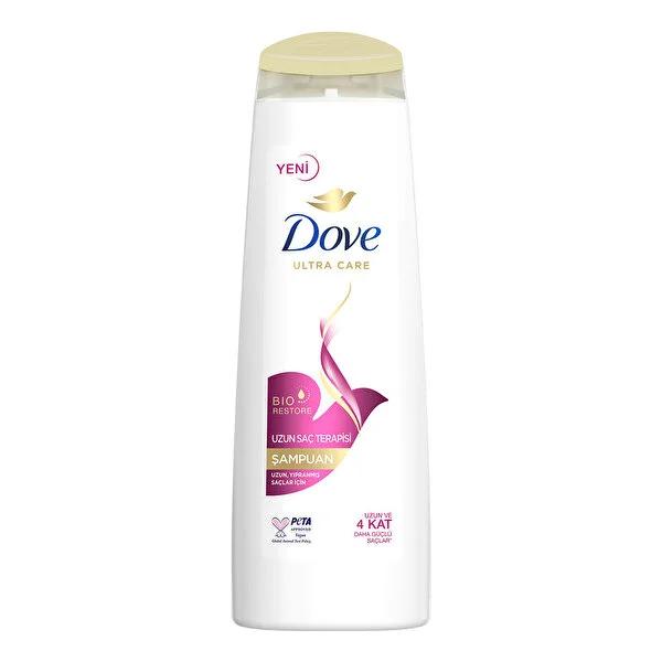 Dove Ultra Care Long Hair Therapy Shampoo: Repair Damaged Hair, Boost Growth, Vegan & Cruelty-Free, 13.5 oz