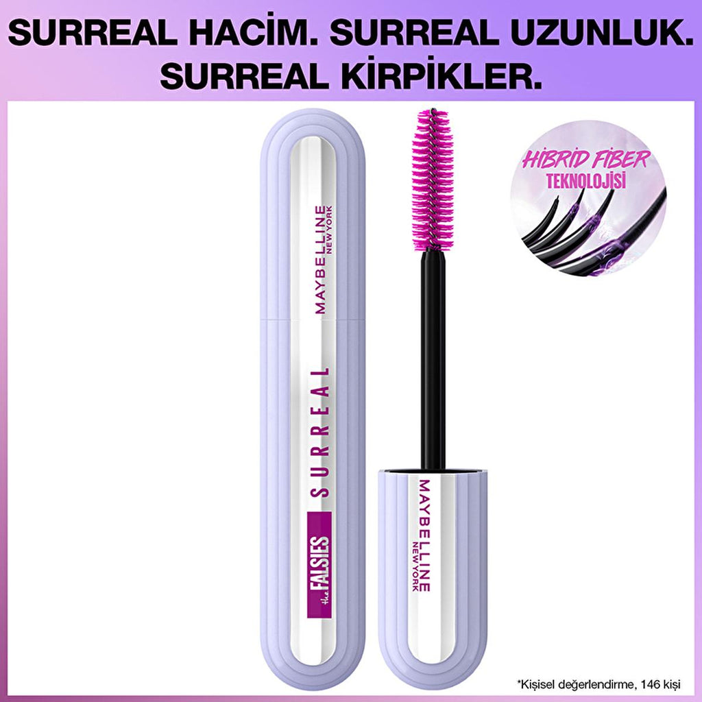 Maybelline New York Falsies Surreal Mascara - Dramatic Volume & Length Lasting Up to 24 Hours