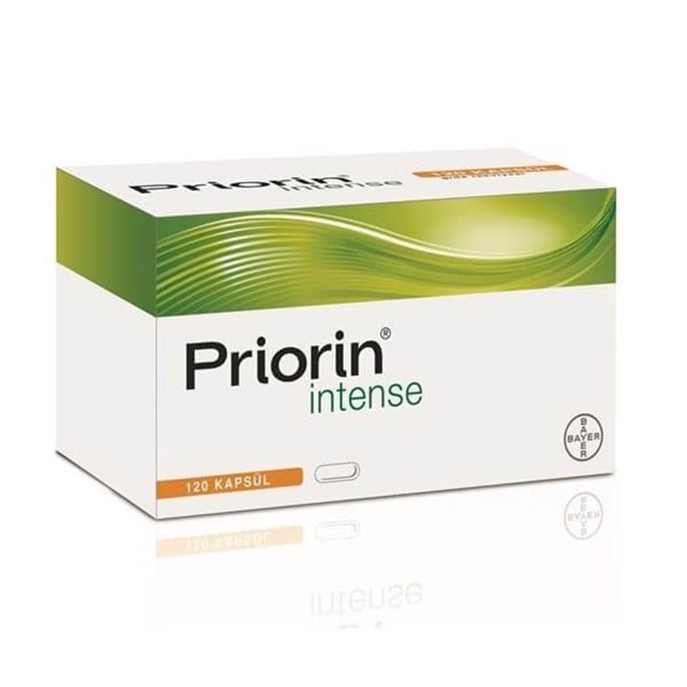 Priorin Intense Hair Growth Supplement - Natural Hair Care with Biotin, Vitamin B5 & L-Cystine - 120 Capsules