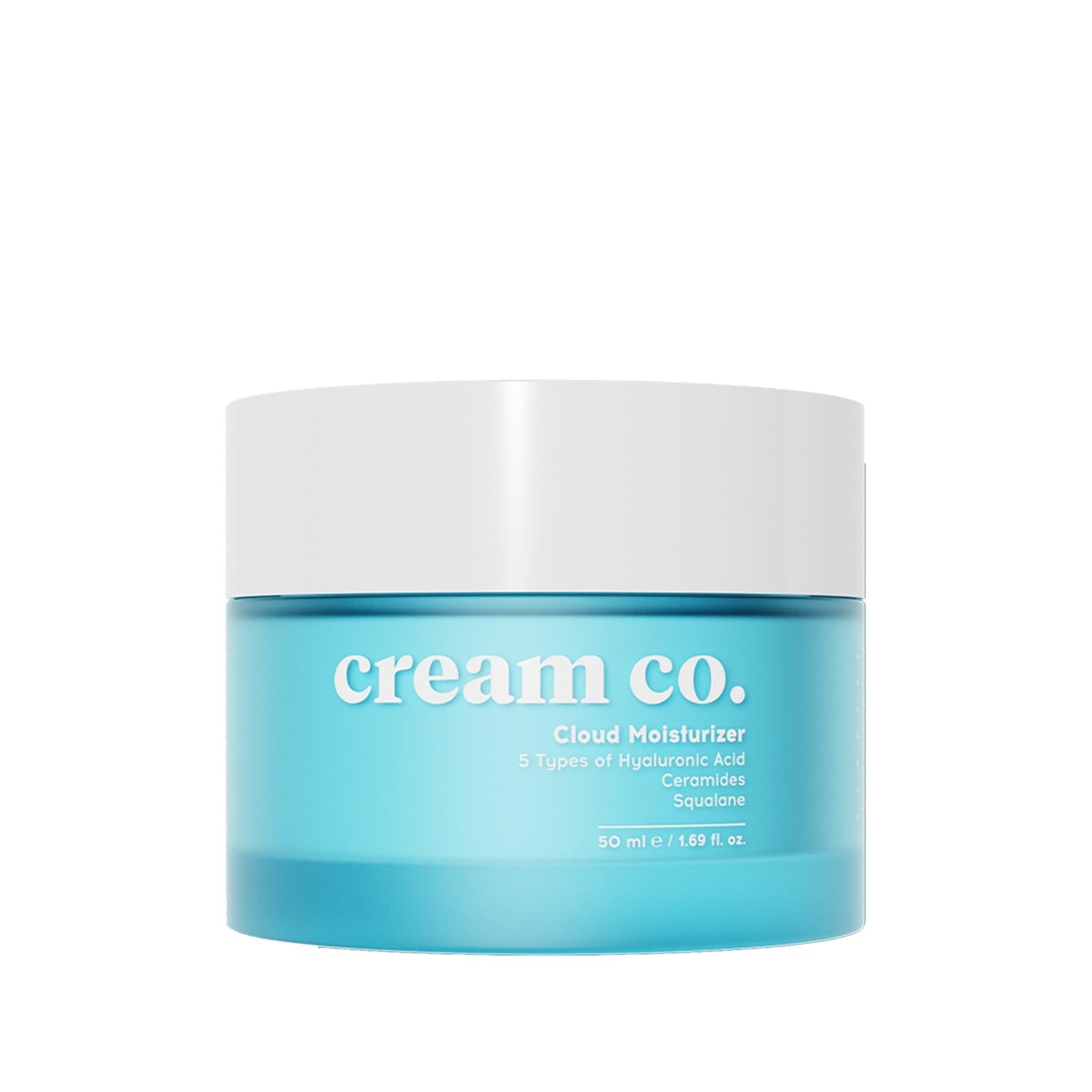 Cream Co. Cloud Moisturizer Soothing Repairing Face Cream - Hydrating Skincare for Dry & Sensitive Skin