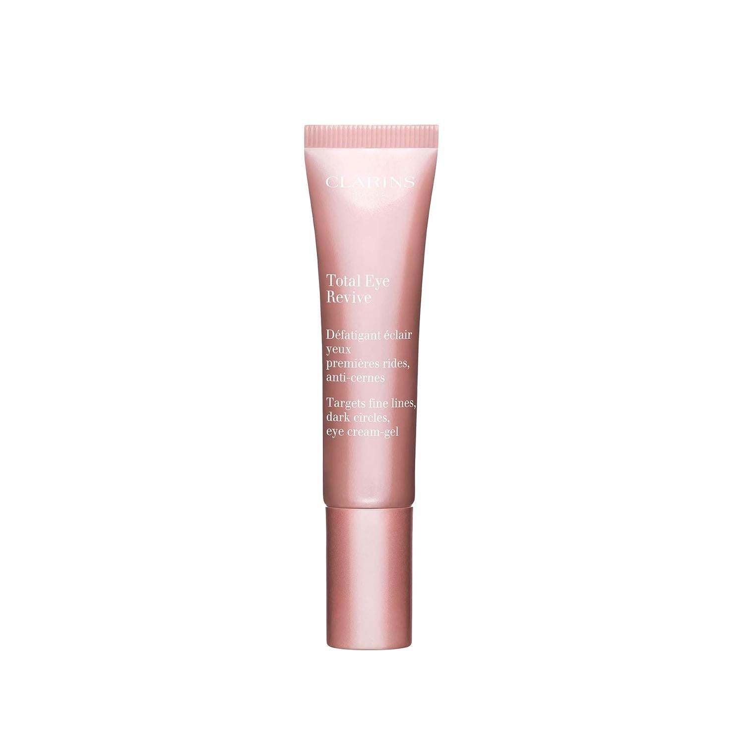 Clarins Total Eye Revive: Anti-Fatigue Eye Cream For Dark Circles & Puffiness | Reduce Tiredness, Look Younger - 15ml