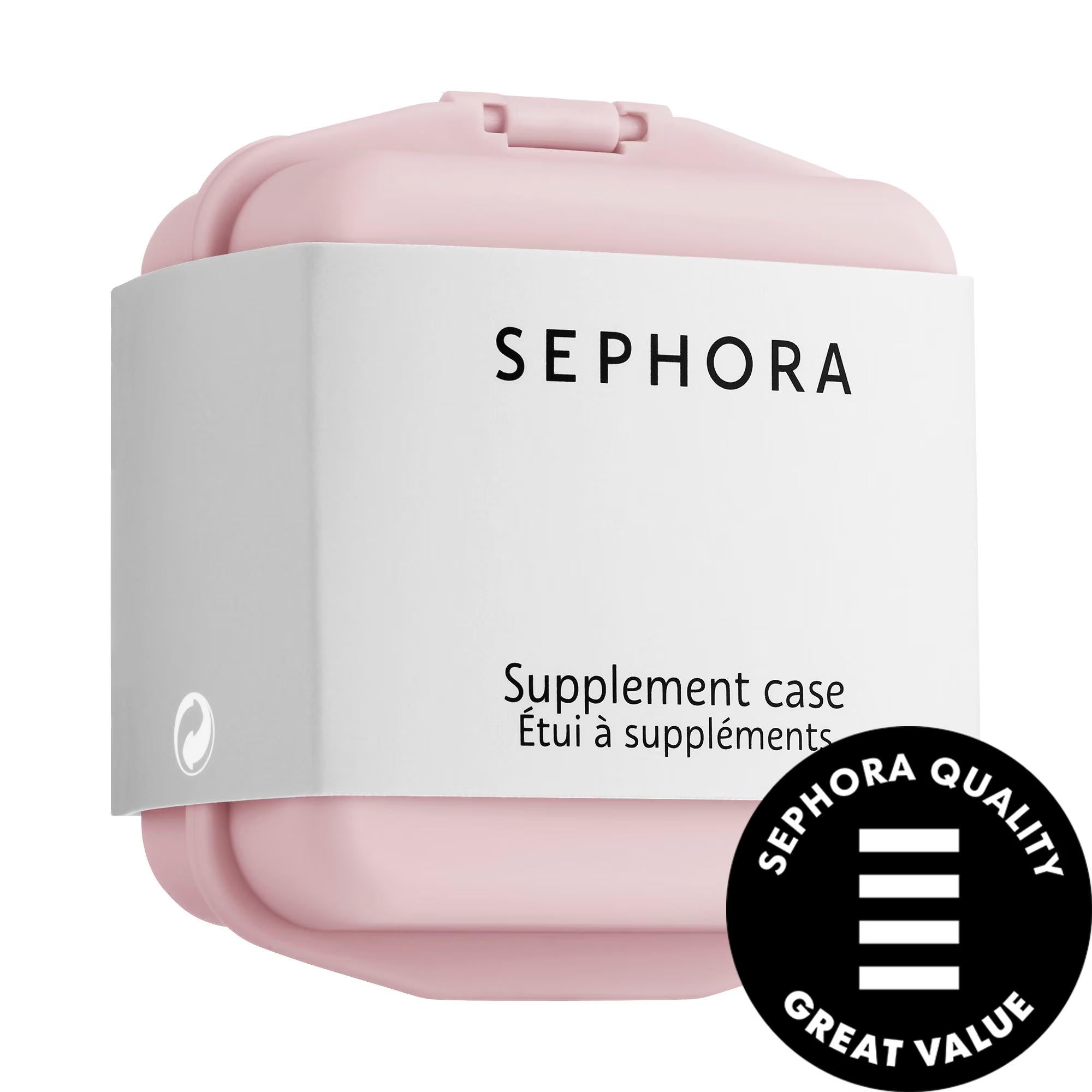 Mini Supplement Case: Travel-Friendly Vitamin Organizer - Daily Pill Container, Portable Supplement Storage for Organized Vitamins on the Go