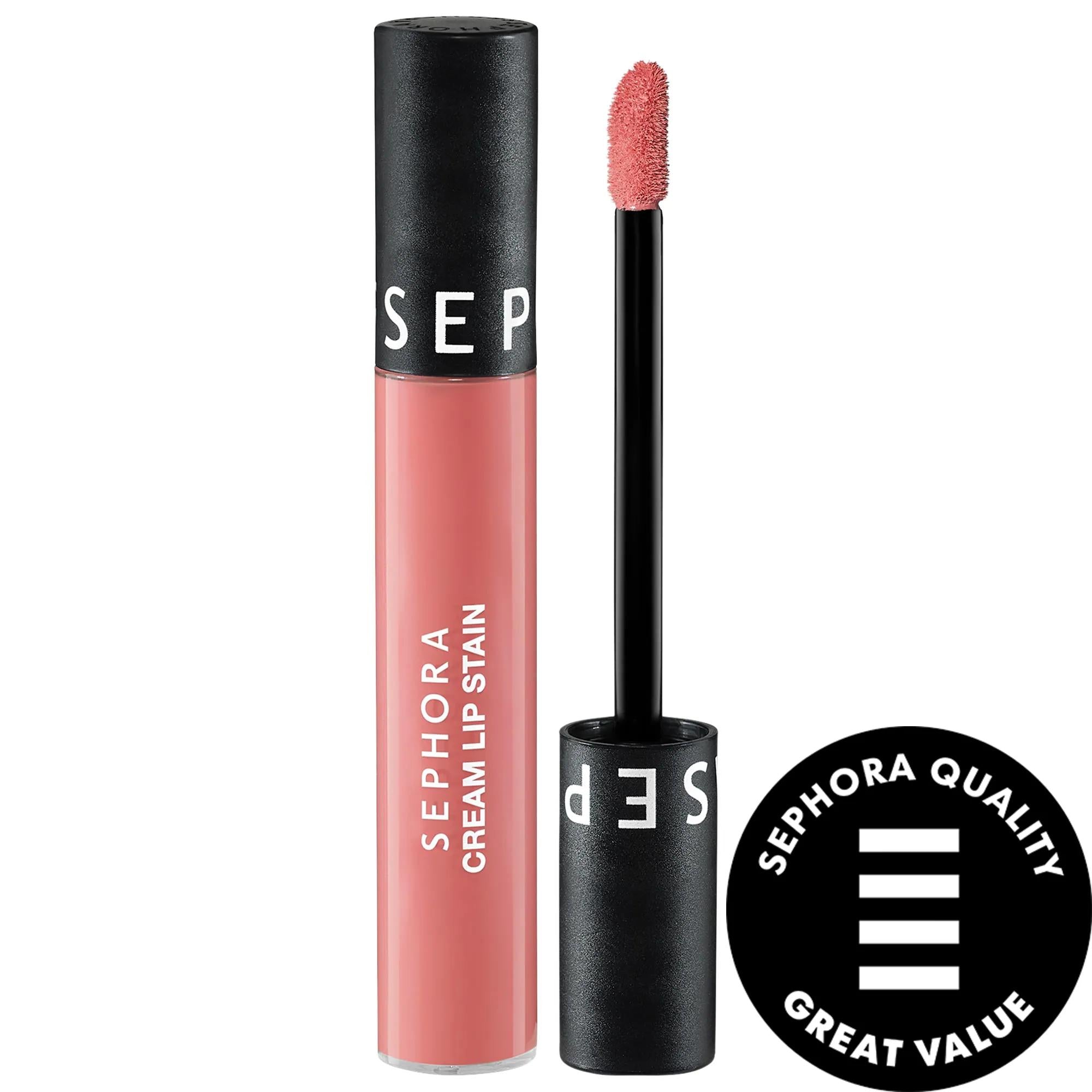 KOSAS Cream Lip Stain 10HR Liquid Lipstick - Long-Lasting, Hydrating, Vegan & Cruelty-Free Lip Color