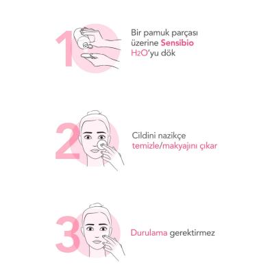 Bioderma Sensibio H2O Micellar Water for Sensitive Skin - Gentle Makeup Remover & Cleanser, Hypoallergenic & Dermatologically Tested