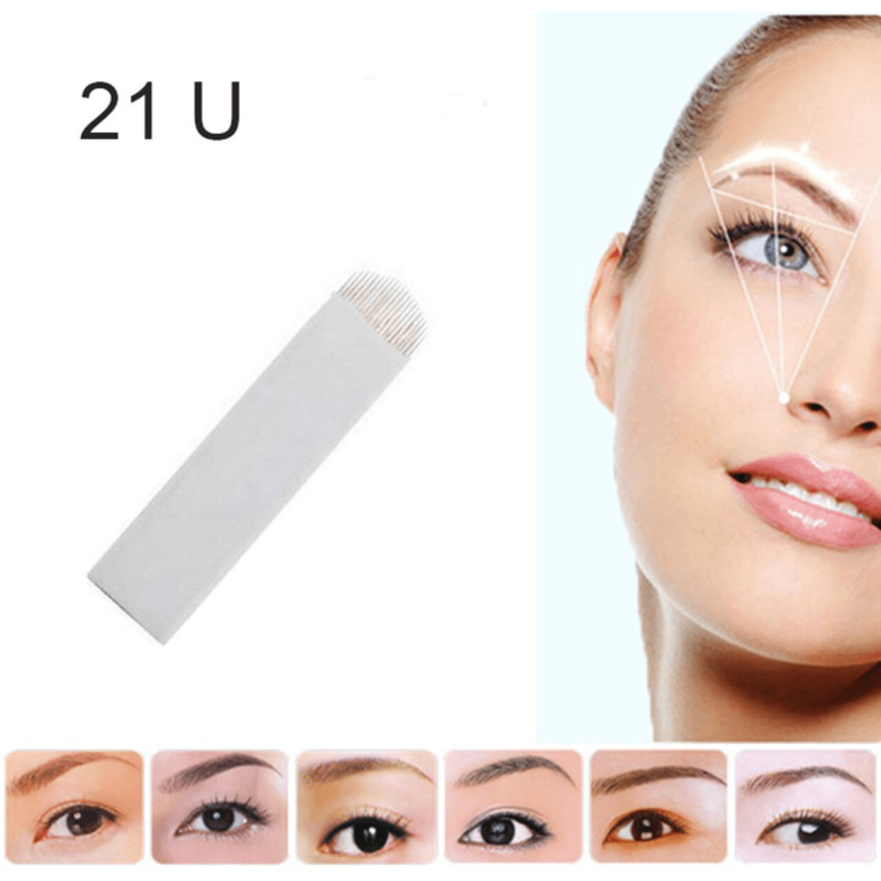 Microblading Needles Permanent Makeup Manual Eyebrow Blades