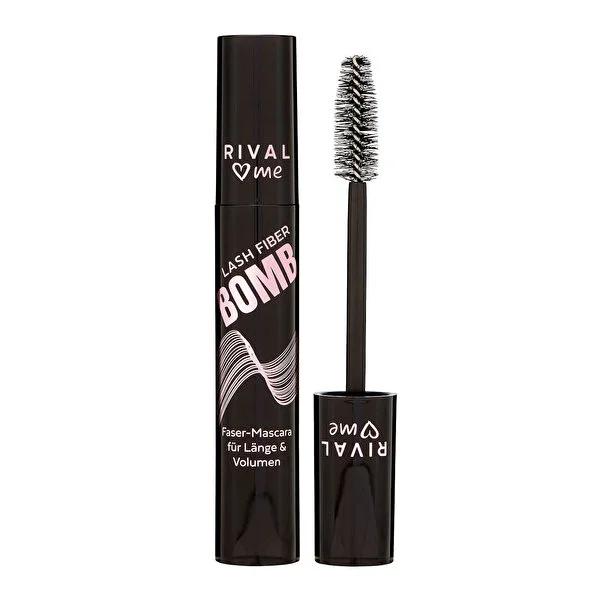 Rival Loves Me Maskara Lash Fiber Bomb - Volume & Lengthening Mascara, Ophthalmologically Tested