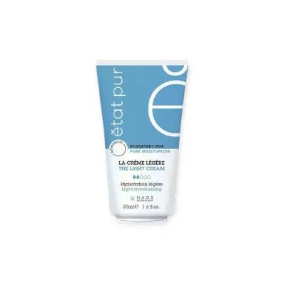 Etat Pur Light Moisturizing Cream - Non-Greasy, Plant-Based Hydration for Sensitive Skin - Paraben & Silicone Free, Daily Face Cream