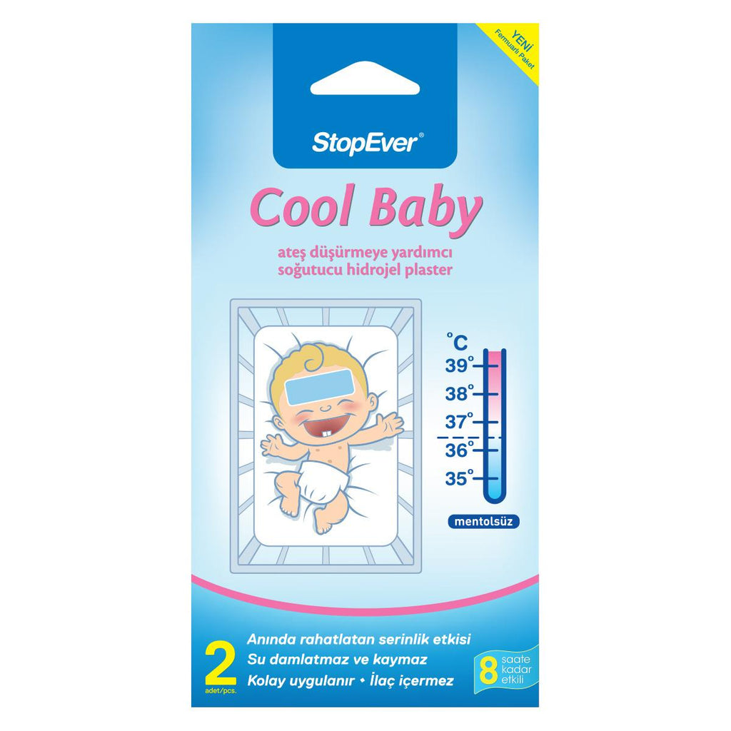 StopEver Cool Baby Hydrogel Patch - Cooling Comfort