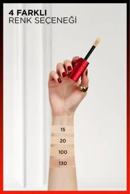 L'Oreal Paris Skin Ink Concealer Foundation 100: High Coverage, Natural Finish & Long Lasting Liquid Foundation for Flawless Skin