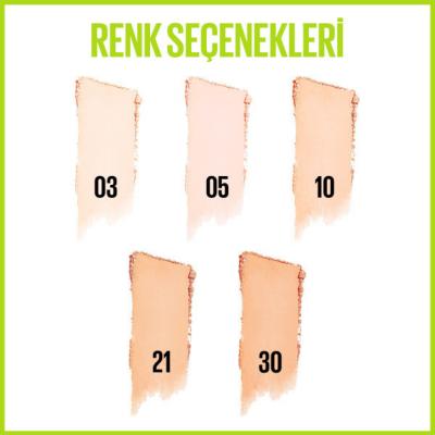 Maybelline New York Superstay Hybrid Powder Foundation - Long Lasting, Waterproof, Vegan Makeup for Flawless Coverage