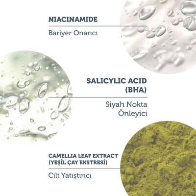 The Purest Solutions Exfoliating Salicylic Acid Cleanser with Niacinamide - 200ml - For Acne Prone, Oily Skin