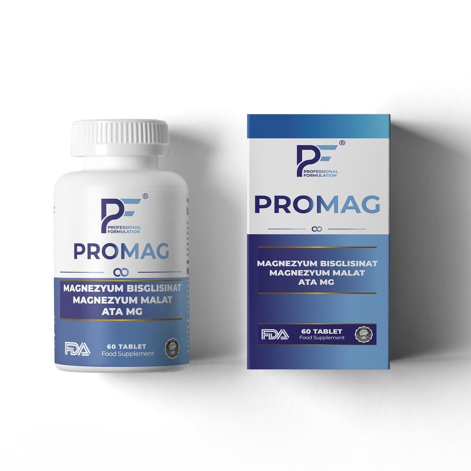 PF Promag Magnesium 60 Tablets for Adults