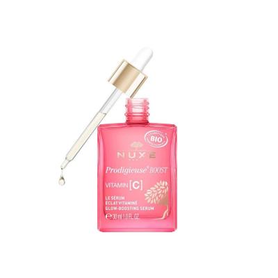 Nuxe Prodigieuse Boost: Vitamin C Glow Boosting Serum | Vegan Facial Serum for Fine Line Reduction & Radiant Skin