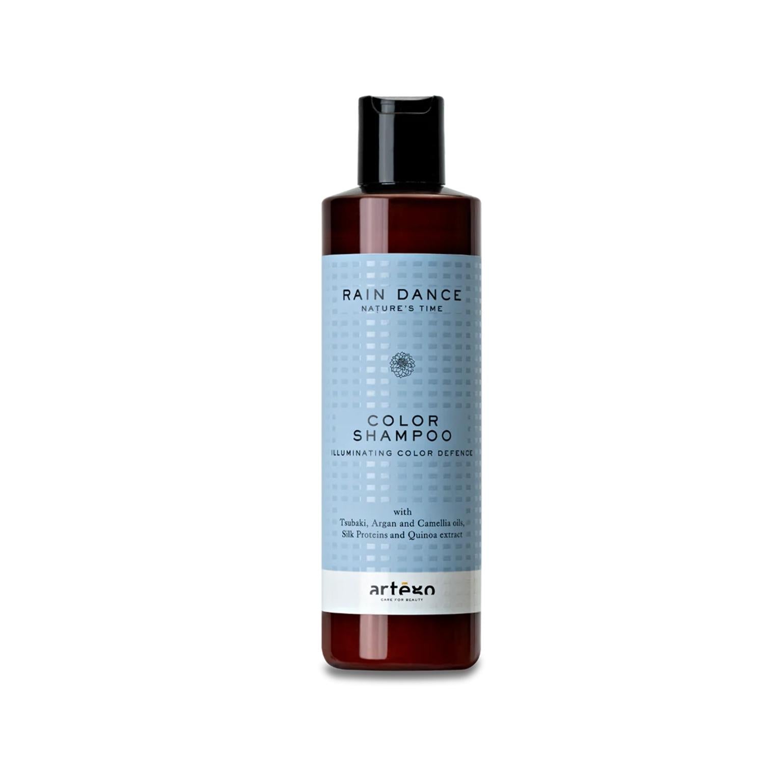 Artego Rain Dance Color Protecting Shampoo 1000ml - Color Safe, Long-Lasting, 33.81 fl oz
